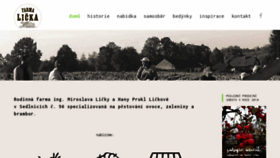 What Farmalicka.cz website looked like in 2019 (5 years ago)