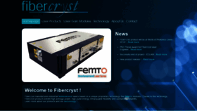 What Fibercryst.com website looked like in 2019 (5 years ago)