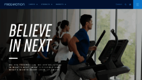 What Freemotionfitness.com website looked like in 2019 (5 years ago)