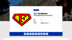 What Ferdimen.com website looked like in 2019 (5 years ago)