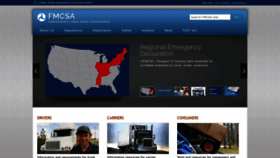 What Fmcsa.dot.gov website looked like in 2019 (5 years ago)