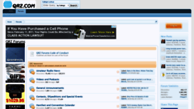 What Forums.qrz.com website looked like in 2019 (5 years ago)