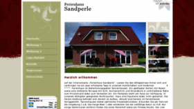 What Ferienhaus-sandperle.de website looked like in 2019 (5 years ago)