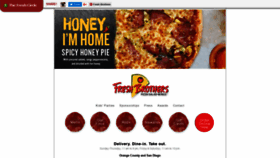 What Freshbrothers.com website looked like in 2019 (5 years ago)