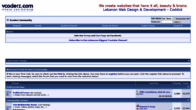 What Forum.vcoderz.com website looked like in 2019 (5 years ago)