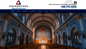 What Foundationshealth.net website looked like in 2019 (6 years ago)