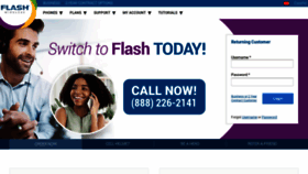 What Flashwireless.com website looked like in 2019 (5 years ago)