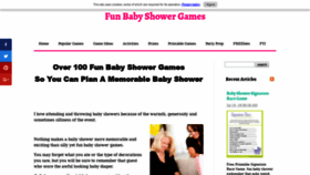 What Fun-babyshower-games.com website looked like in 2019 (5 years ago)
