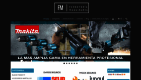 What Ferreteriaymaquinaria.com website looked like in 2019 (5 years ago)