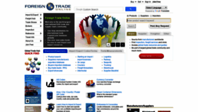 What Foreign-trade.com website looked like in 2019 (5 years ago)
