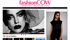 What Fashioncow.com website looked like in 2019 (5 years ago)