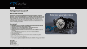 What Fixlogic.nl website looked like in 2019 (5 years ago)