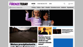 What Firenzetoday.it website looked like in 2019 (5 years ago)