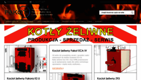 What Fakot.pl website looked like in 2019 (5 years ago)