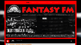 What Fantasyfm.co.uk website looked like in 2019 (5 years ago)