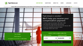 What Flight-refund.com website looked like in 2019 (5 years ago)