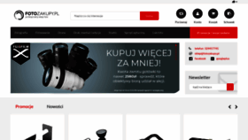 What Fotozakupy.pl website looked like in 2019 (5 years ago)