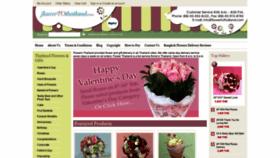 What Flowertothailand.com website looked like in 2019 (5 years ago)