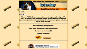 What Fyitoday.com website looked like in 2019 (5 years ago)