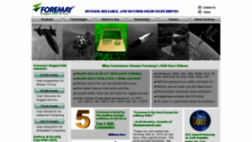 What Foremay.net website looked like in 2019 (5 years ago)