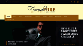 What Formal-hire.com website looked like in 2019 (5 years ago)