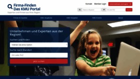 What Firma-finden.ch website looked like in 2019 (5 years ago)