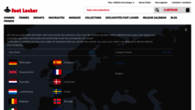 What Footlocker.fr website looked like in 2019 (5 years ago)