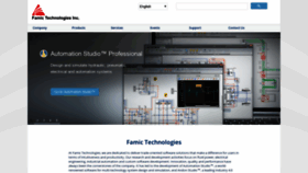 What Famictech.com website looked like in 2019 (5 years ago)