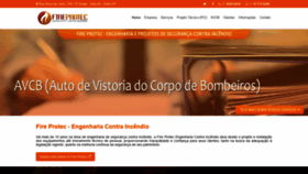 What Fireprotec.com.br website looked like in 2019 (5 years ago)