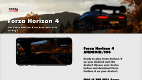 What Forzahorizon4.club website looked like in 2019 (5 years ago)