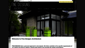 What Finedesignsarchitecture.com website looked like in 2019 (5 years ago)