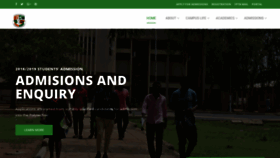What Fptb.edu.ng website looked like in 2019 (5 years ago)