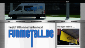 What Funmetall.de website looked like in 2019 (5 years ago)