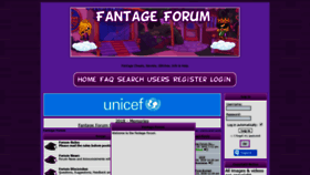 What Fantageforum.forumotion.com website looked like in 2019 (5 years ago)