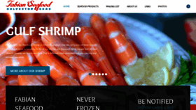 What Fabianseafood.com website looked like in 2019 (5 years ago)