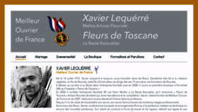 What Fleursdetoscane.fr website looked like in 2019 (5 years ago)