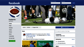 What Football-eu.com website looked like in 2019 (5 years ago)