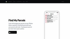 What Findmyparcels.com website looked like in 2019 (5 years ago)