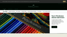 What Faber-castell.it website looked like in 2019 (5 years ago)
