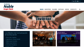 What Fundacionnoble.org.ar website looked like in 2019 (5 years ago)