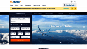 What Flydubai.com website looked like in 2019 (5 years ago)