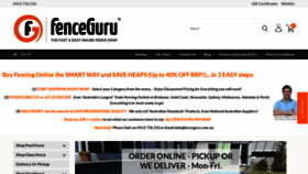 What Fenceguru.com.au website looked like in 2019 (5 years ago)