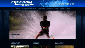 What Freedomboathire.com.au website looked like in 2019 (5 years ago)