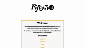 What Fifty50.ie website looked like in 2019 (5 years ago)