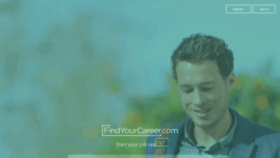 What Findyourcareer.com website looked like in 2019 (5 years ago)