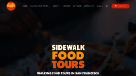 What Foodtoursofsanfrancisco.com website looked like in 2019 (6 years ago)
