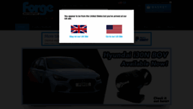 What Forgemotorsport.co.uk website looked like in 2019 (6 years ago)