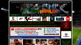What Futbolonline.xyz website looked like in 2019 (5 years ago)