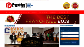 What Franchiseglobal.com website looked like in 2019 (5 years ago)