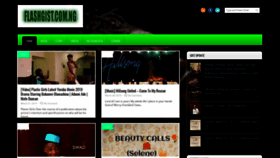 What Flashgist.com.ng website looked like in 2019 (5 years ago)